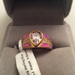 Ring Sterling Silver & Zirconia (2367)